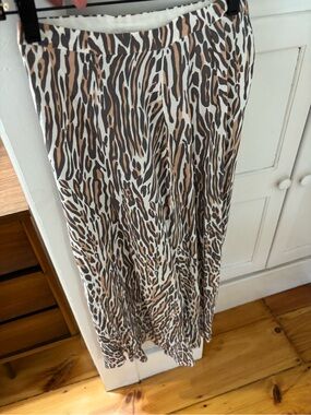 Wilfred Animal Print Midi Skirt 00